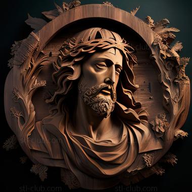 3D model st jesus (STL)